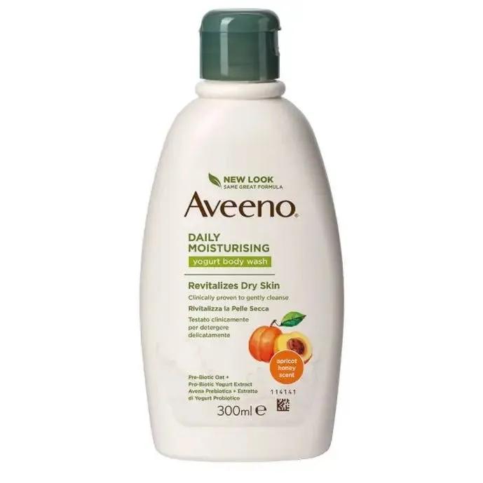 Aveeno Bagno Doccia allo Yogurt Al Profumo Abicocca e Miele PROMO 300 ml