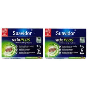 Suavidor Sueño Plus Trilayer 2x30 Tablets
