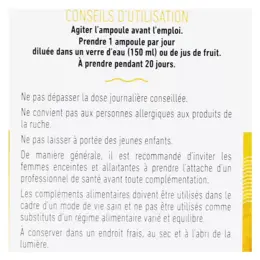 Dayang Compléments Alimentaires Immunité Bio 20 ampoules