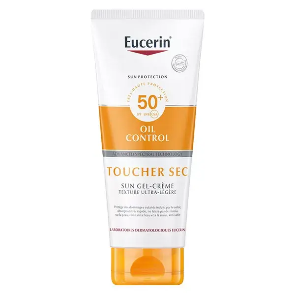 Eucerin Sun Sensitive Gel-Crema Toque Seco SPF50+ 200ml