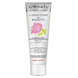 Garancia En Deux Coups de Baguette Crème Démaquillante Visage et Yeux Rose 120g + Serviette Offerte