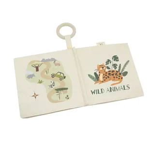 Olmitos Libro de Tela Wild Animals