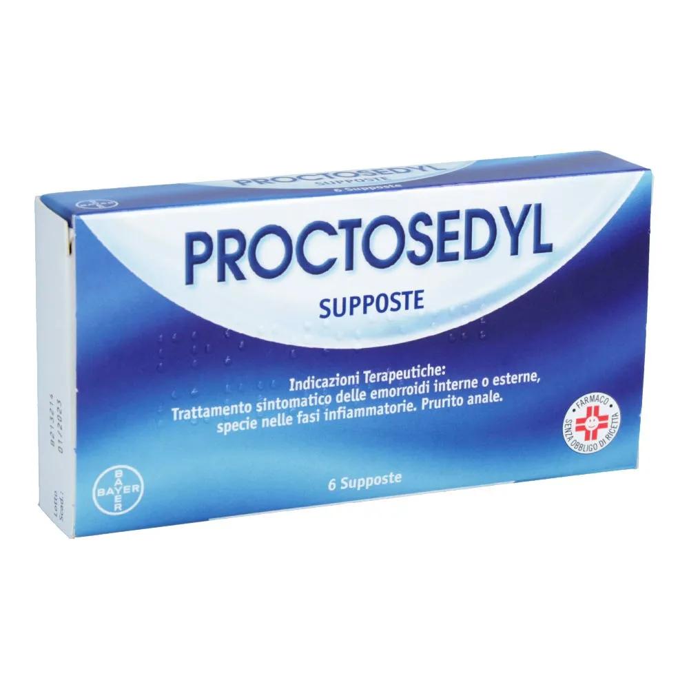 Proctosedyl Idrocortisone Acetato Emorroidi 6 Supposte