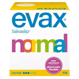 Evax Normal Panty Liners 108 units