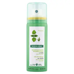 Klorane Ortie Shampoing Sec Sébo-Régulateur Cheveux Gras 50ml