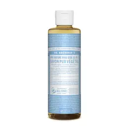 Dr Bronner's Savon Pur Végétal Non Parfumé 