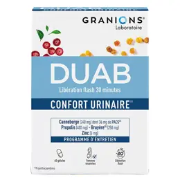 Granions Duab Propolis Canneberge Zinc 60 gélules