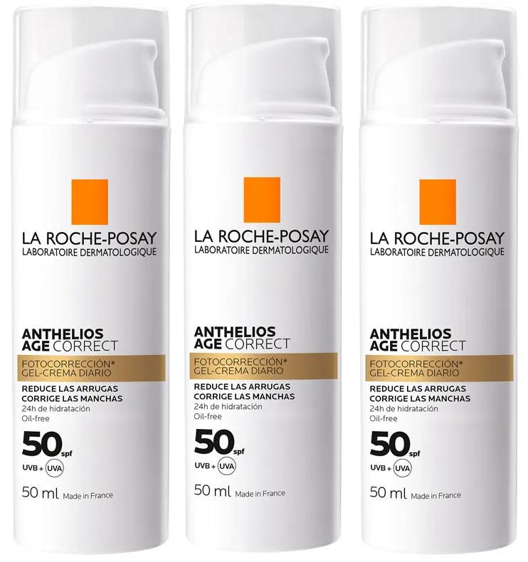 La Roche Posay Anthelios SPF50 Age Correct 3x50 ml