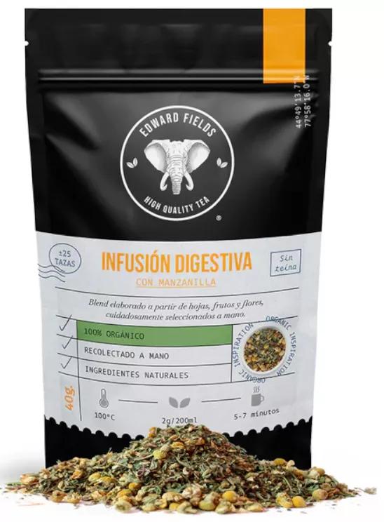 Edward Fields Tea Digestive Infusion with Organic Chamomile Bulk 40 gr