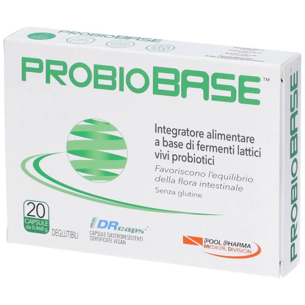 ProbioBase Integratore per Equilibrio Intestinale 20cps