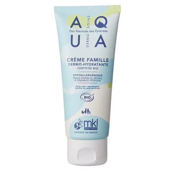 MKL Green Nature - Aqua: Organic Dermo-Moisturizing Family Cream** 100ml