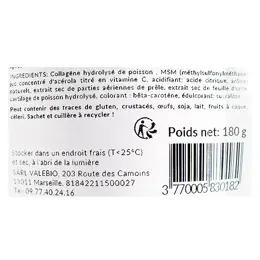 Valebio Collagène Marin Type 1,2 et 3 180g