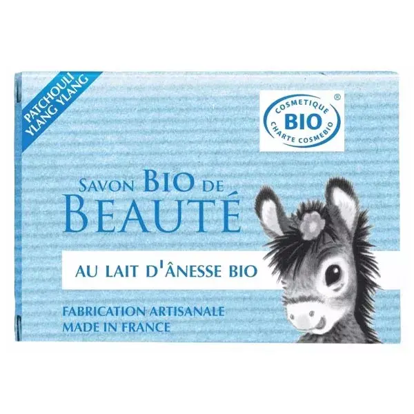 Biosince 1975 Organic Asses Milk Soap Patchouli Ylang Ylang 100g