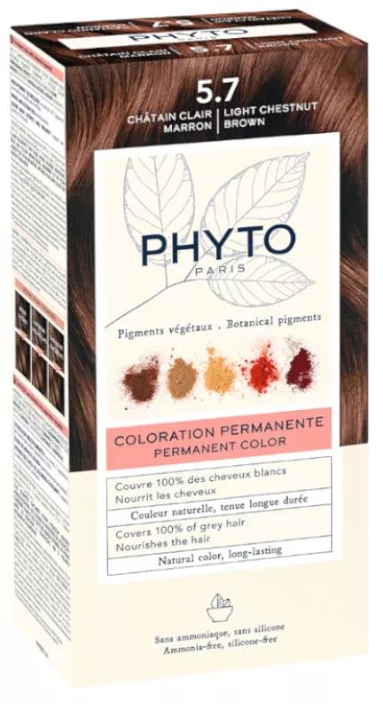 Phyto Phytocolor Tinte 57 Castaño Marrón