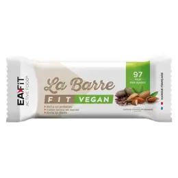 Eafit La Barre Fit Vegan Goût Chocolat Amande 28g