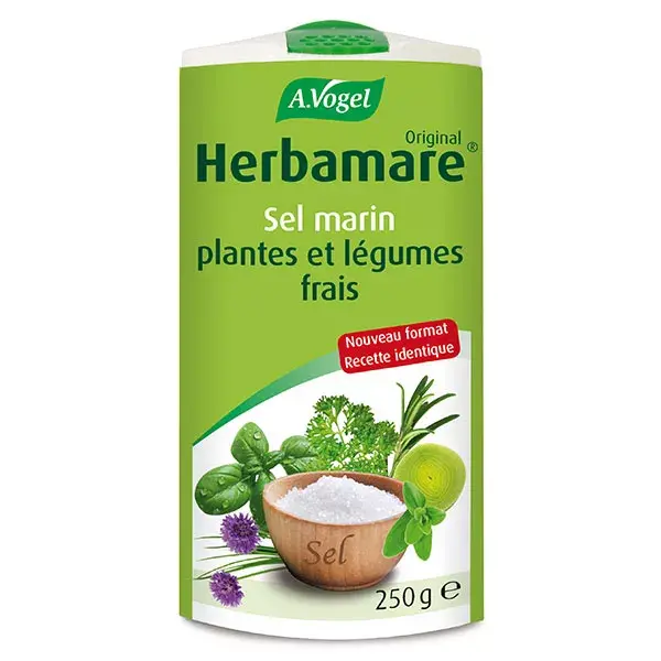 A.Vogel Herbamare Sel Marin Plantes et Légumes Frais Bio 250g