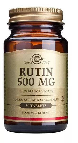 Solgar Rutina 500 mg 50 Comprimidos