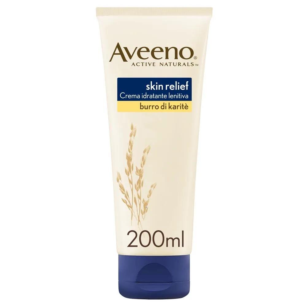 Aveeno Skin Relief Crema Lenitiva al Burro di Karitè Idratante Corpo 200 ml