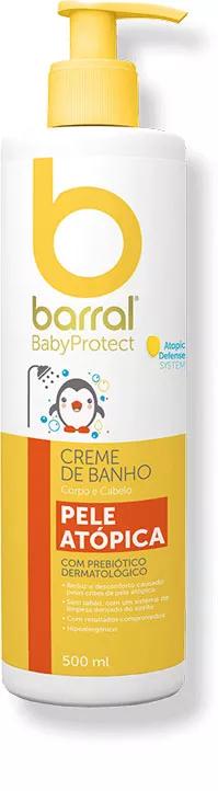 Barral BabeProtect creme de Banho pele Atópica 500 ml