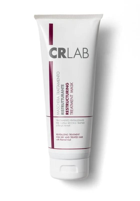 CRLAB Maschera Ristrutturante ai Fanghi Termali Tonificante Per Cuoio Capelluto e Lunghezze 250 ml