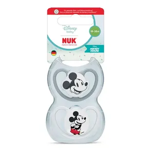 Nuk Ciuccio Space Silicone +18m Mickey Lotto di 2