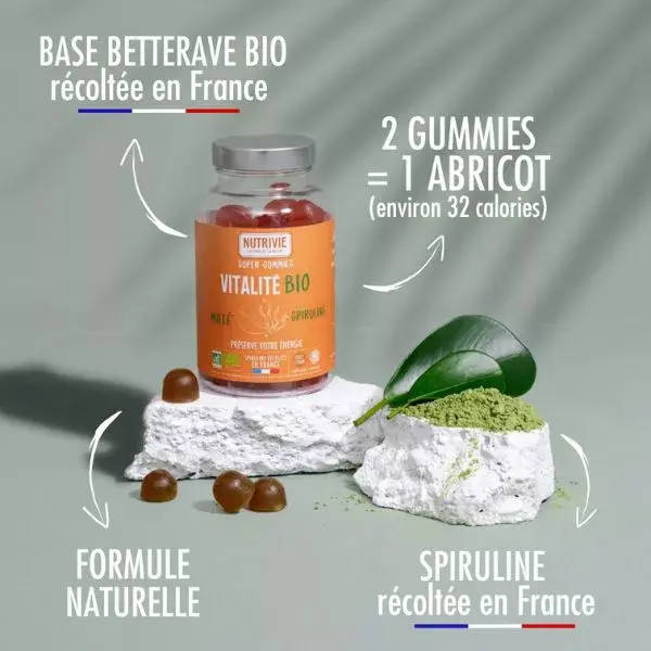 Nutrivie Super Gummies Vitality – 60 gummies
