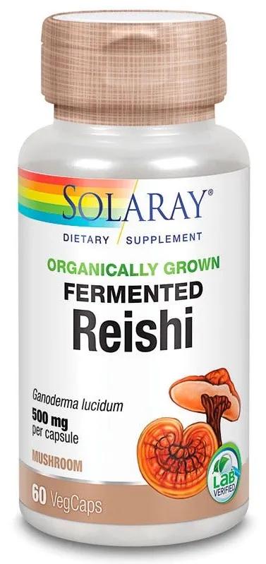 Imagen de Solaray Reishi 500mg 60 Cápsulas Vegetales
