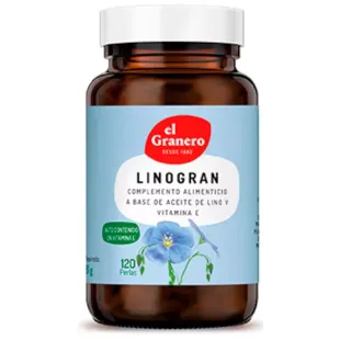 El Granero Integral Linogran Aceite de Lino 120 Perlas
