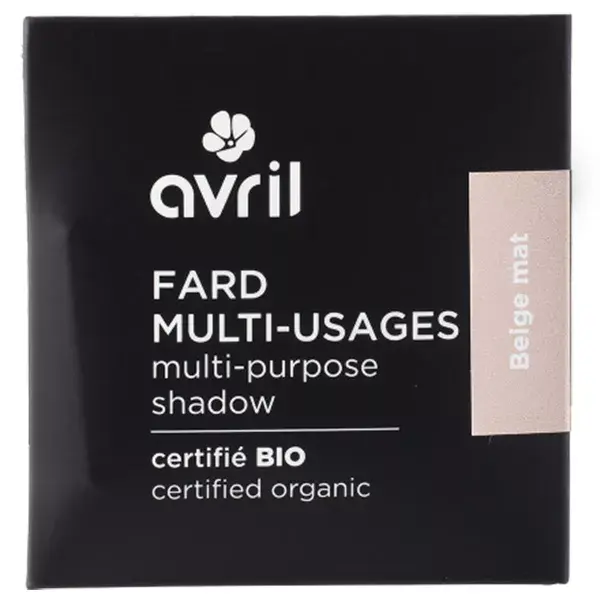 Avril Yeux Fard Multi-Usages Beige Mat Bio 2,5g
