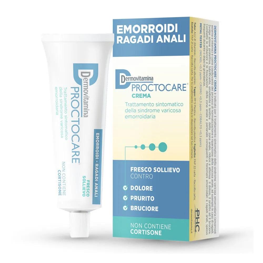 Dermovitamina ProctoCare Crema Emorroidi Ragadi Anali 30 ml