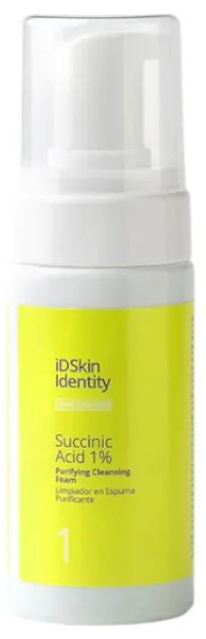 ID Skin Identity Nettoyant Moussant Purifiant à 1 % d&#39;Acide Succinique 100 ml