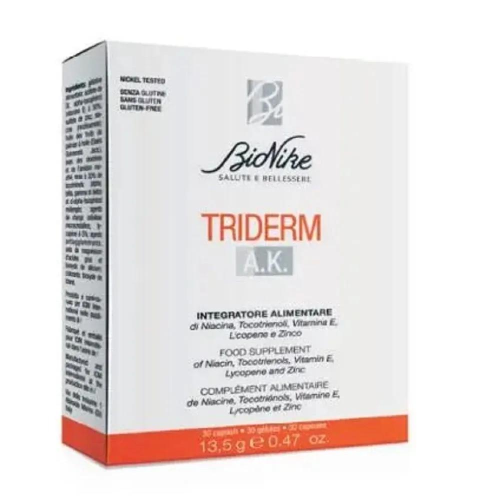 Bionike Triderm AK Integratore Antiossidante 30 Capsule