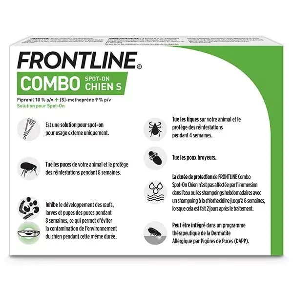 Frontline Combo Chien S 6 pipettes