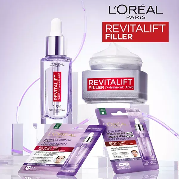 L’Oréal Paris Revitalift Filler Hyaluronic Acid Routine Kit