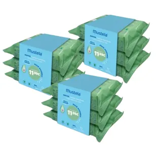 Toalhitas de Limpeza Mustela 9x60 unidades