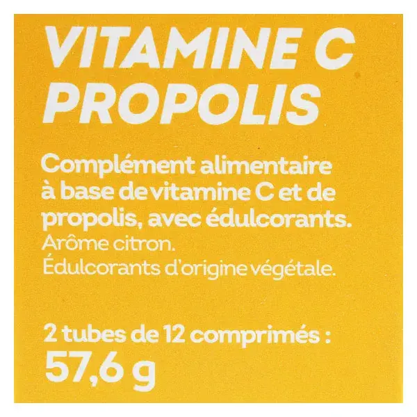 Vitavea Vitamine C + Propolis Résistance 24 comprimés à croquer