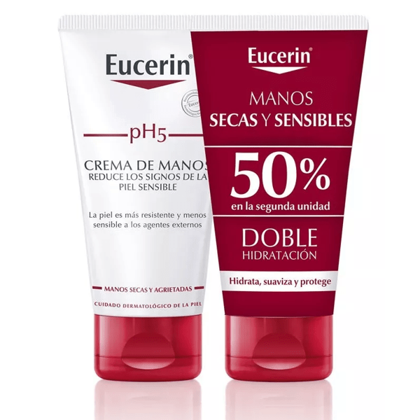 Eucerin pH5 Handcrème 75ml + 75 ml DUPLO