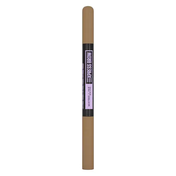Maybelline New York Express Brow Duo Crayon + Sombra de Cejas N°01 Rubio Oscuro
