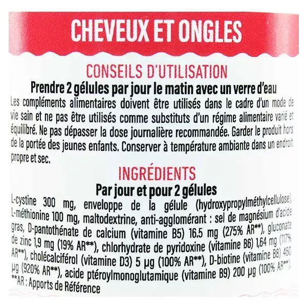 Dayang Cheveux & Ongles 180 gélules
