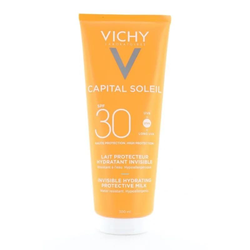 Vichy Capital Soleil Latte Idratante Fresco Viso e Corpo SPF 30 300 ml