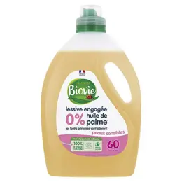 Biovie Lessive Concentrée Peaux Sensibles 3L