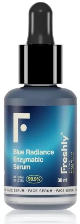 Freshly Cosmetics Sérum Enzymatique Éclat Bleu 30 ml
