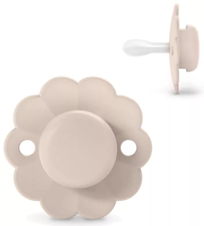 Suavinex Wonder Mauve fopspeen fysiologische siliconen tepel SX Pro plat en flexibel 0-6m
