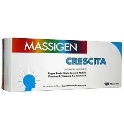 Massigen Crescita Integratore 14 Flaconcini Da 10 ml