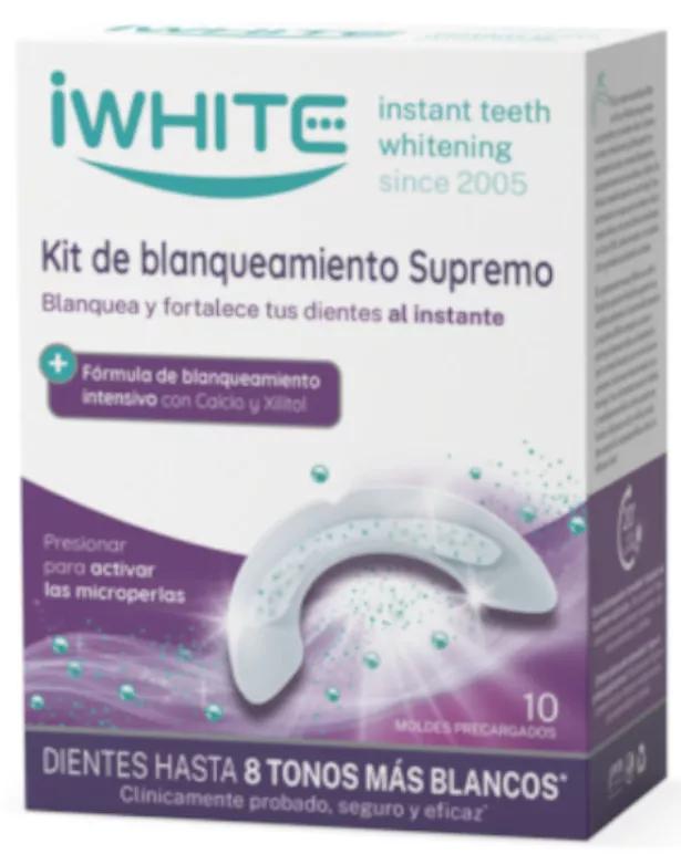 Iwhite2 Kit de Blanchiment Professionnel Instantané 10 Moules