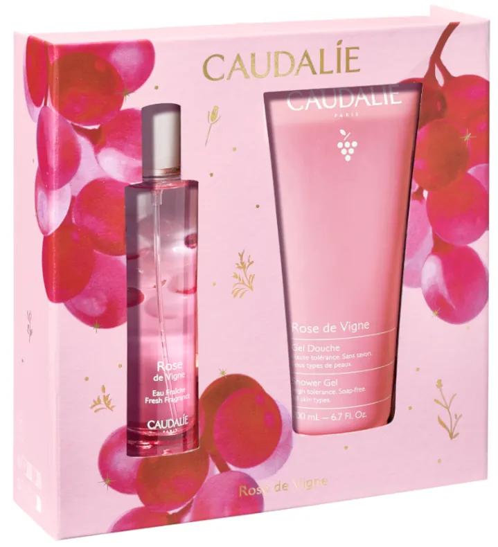 Caudalie Rose de Vigne Parfümiertes Wasser 50 ml + Gel 200 ml