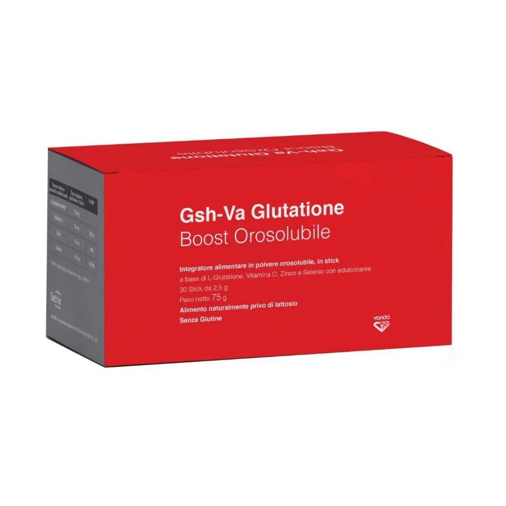 Gsh-Va Glutatione Boost Integratore per la disintossicazione e il supporto immunitario 30STICK