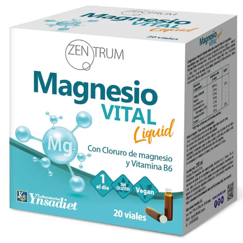 Ynsadiet Zentrum Magnesium Vital Liquid 20 Fläschchen