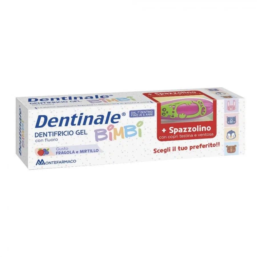 Dentinale Dentifricio Gel Bimbi 50 ml + Spazzolino