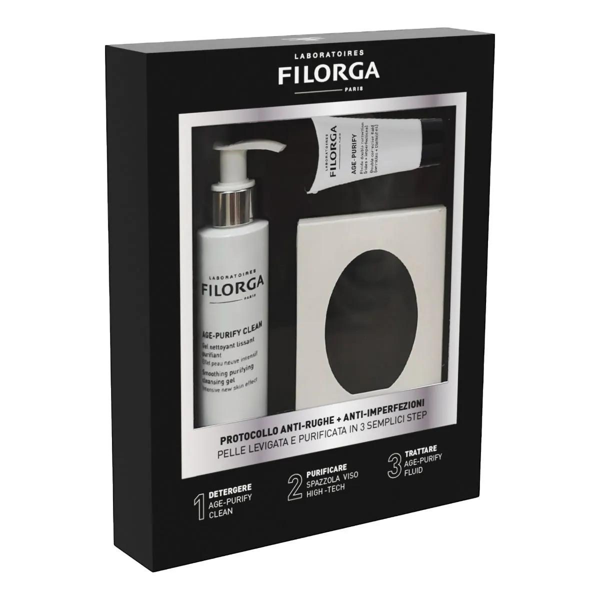 Filorga Cofanetto Protocollo Antirughe Purificante + Protocollo Anti-Imperfezioni